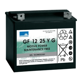 Sonnenschein GF12 025V 25Ah GEL batteri 25Ah